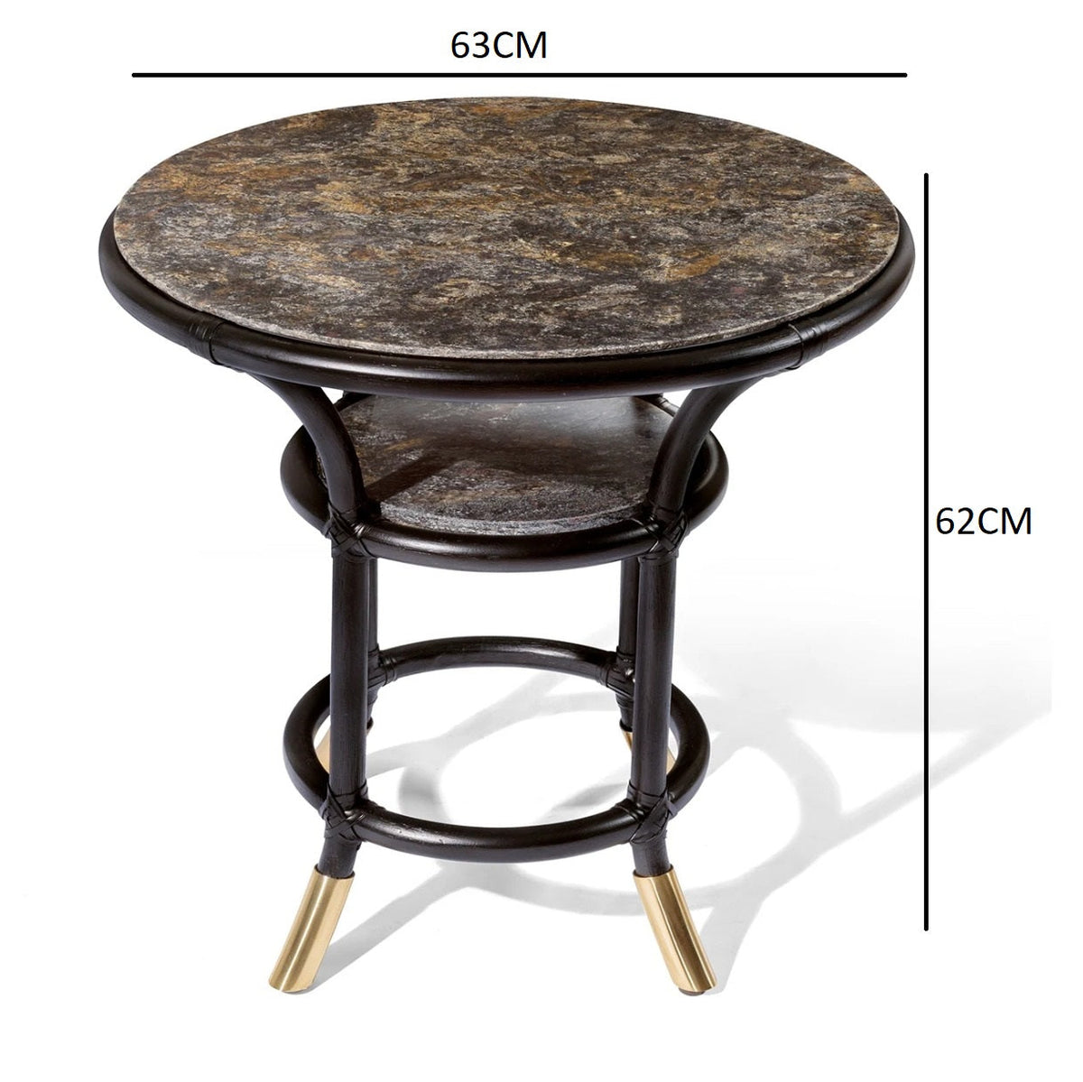 Round table with a distinctive design
