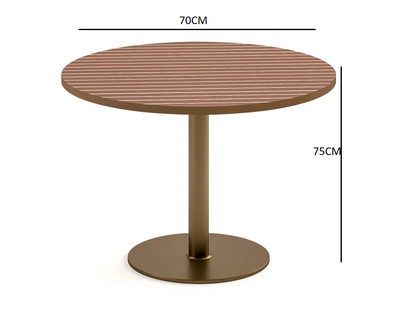 Luxury Wood Outdoor Dining Table