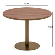 Luxury Wood Outdoor Dining Table