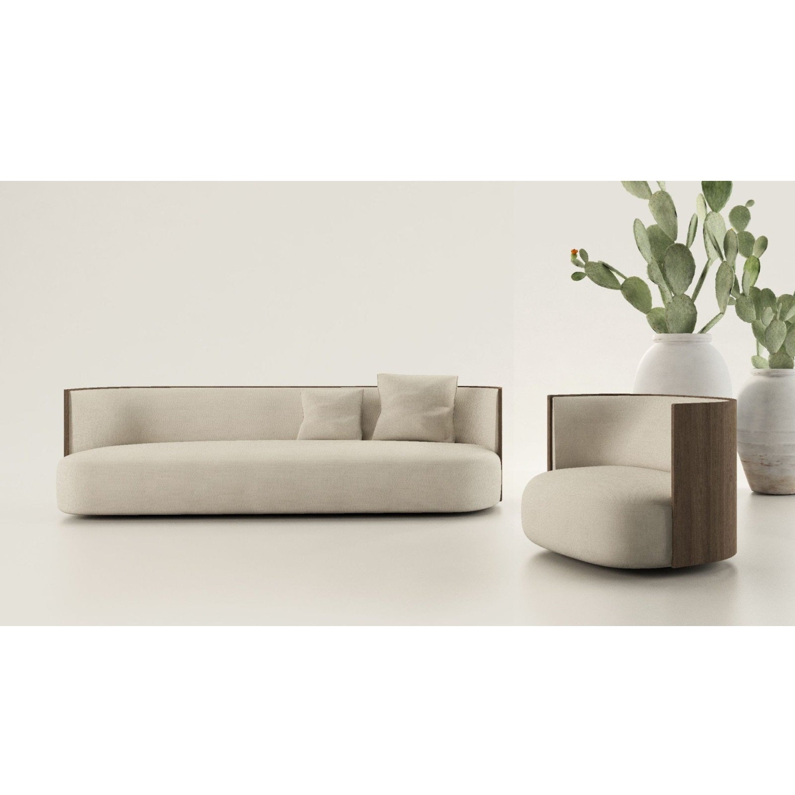 Curved Serenity Sofa