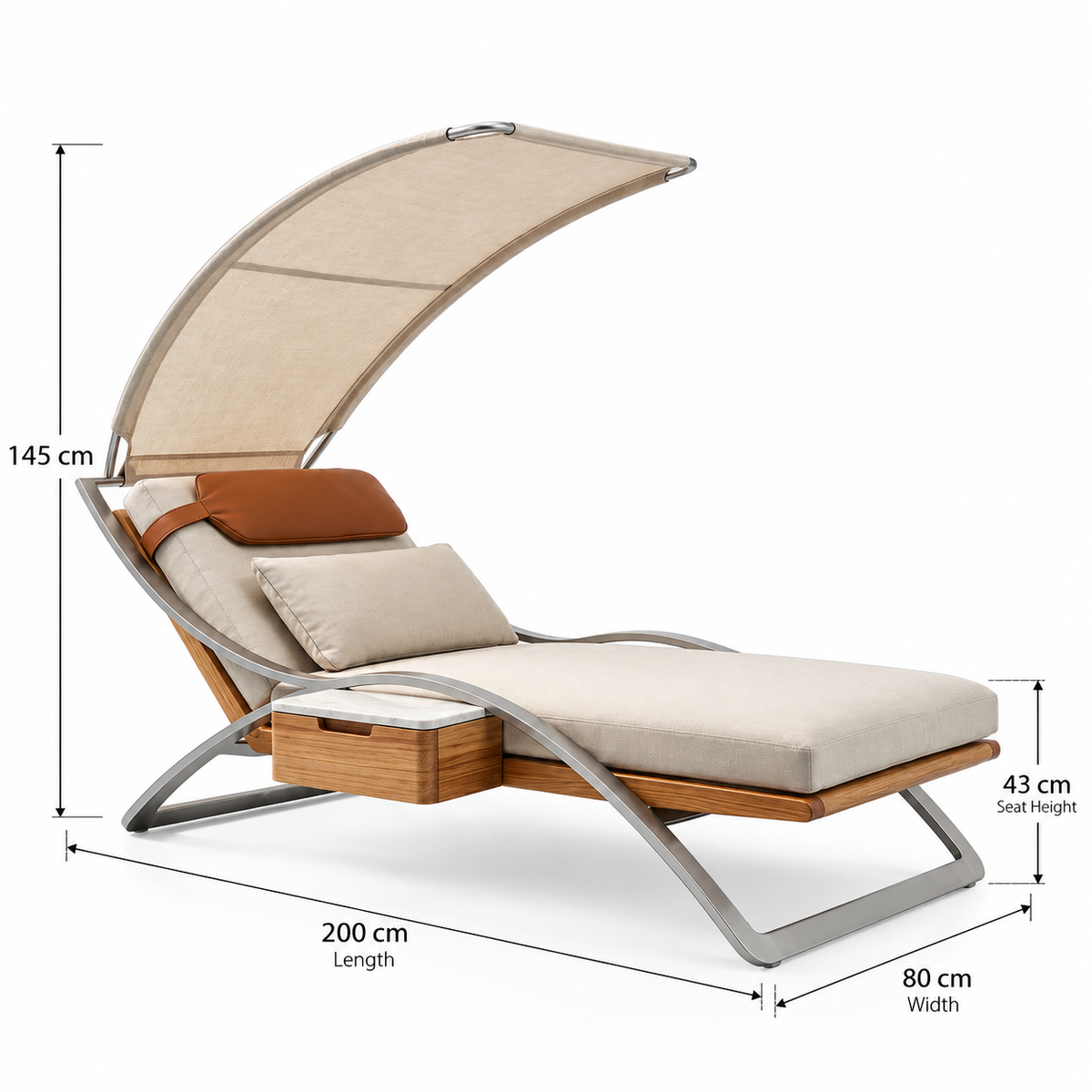 Astoria chaise longues