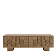 Sideboard with ray skin