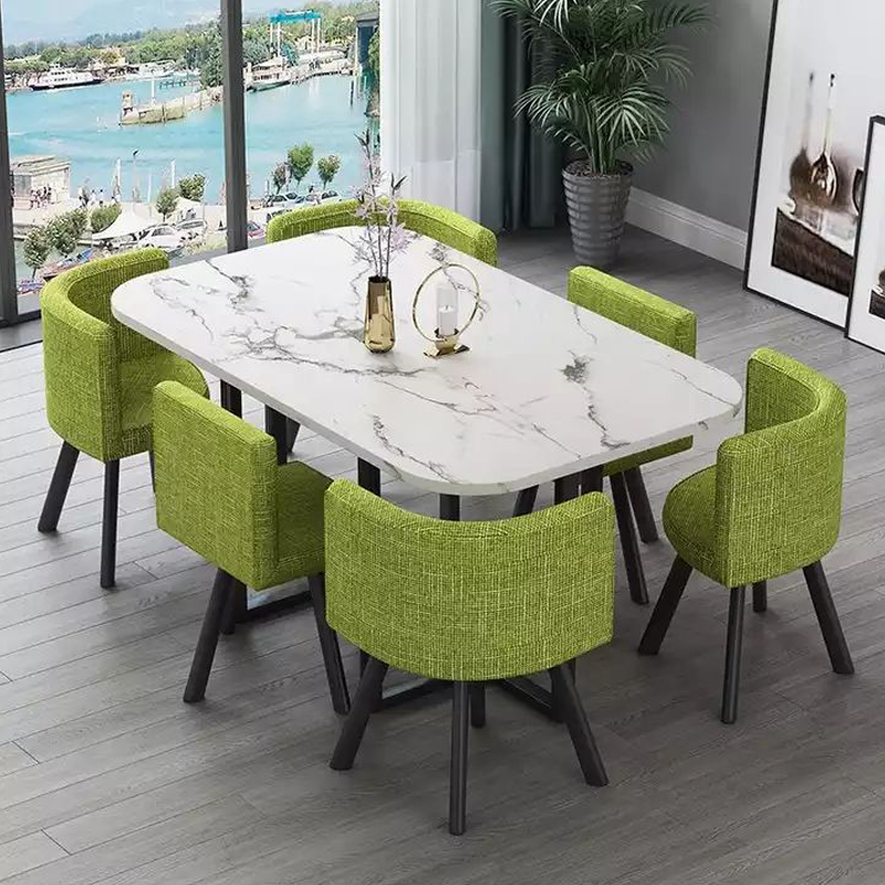 Chic Six-Seater Dining Table
