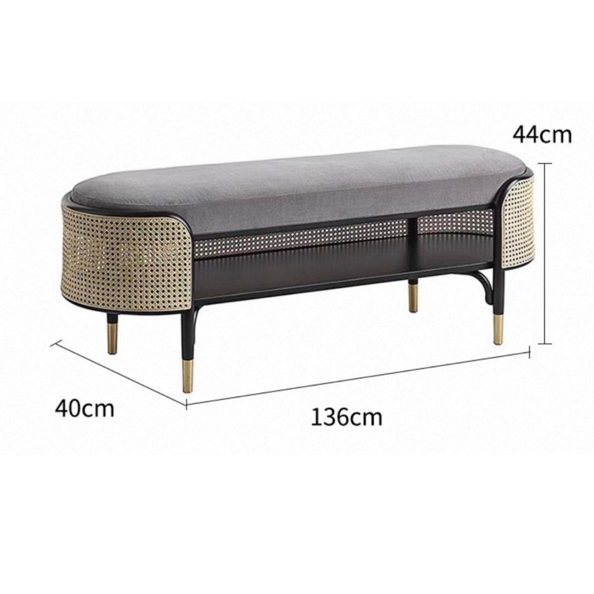 مقعد عصري مع وسادة