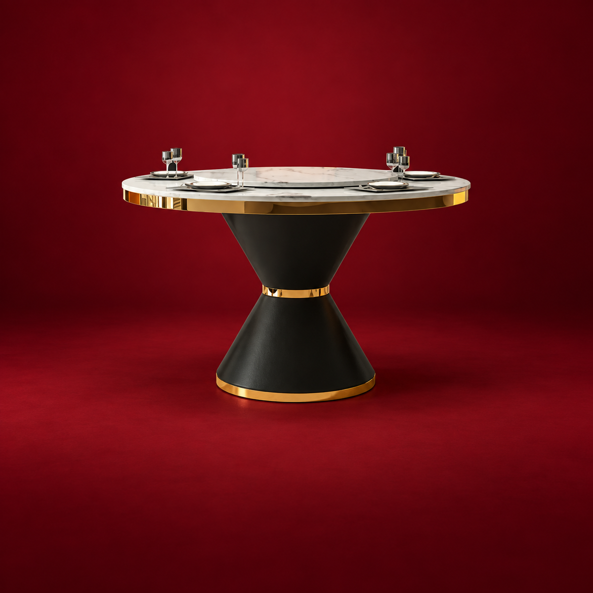 Round Table with Multiple Sizes