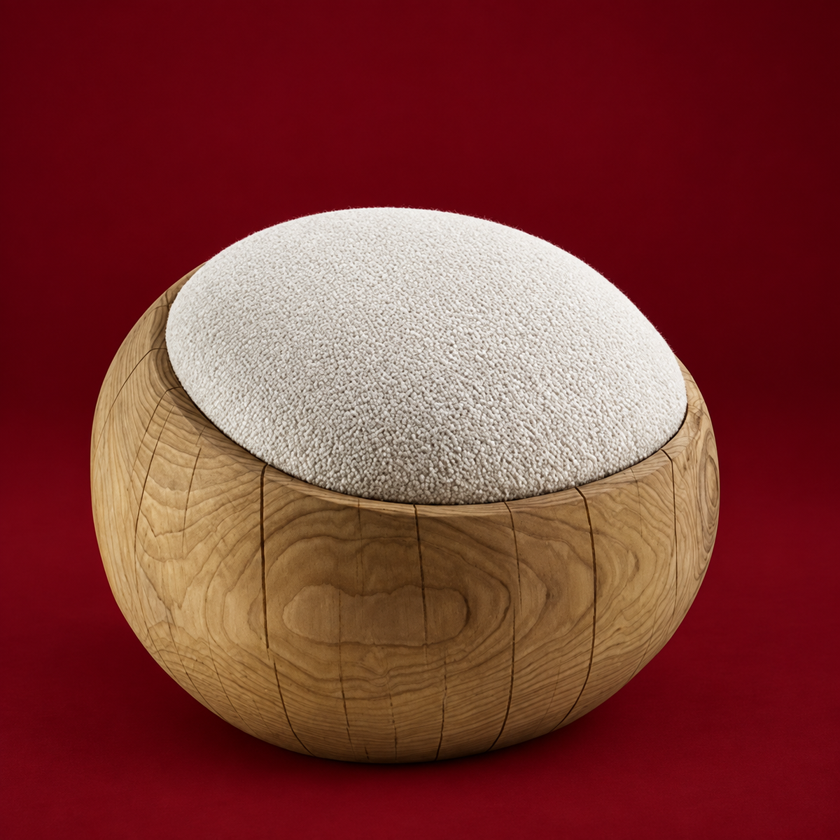 Modern design pouf chair