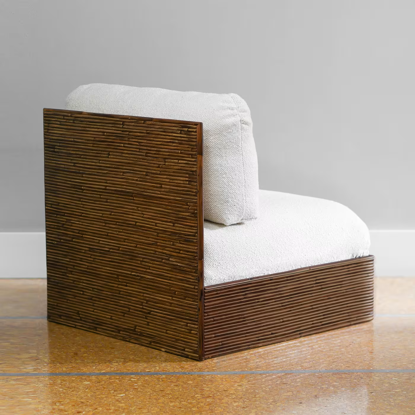 Bamboo armchair