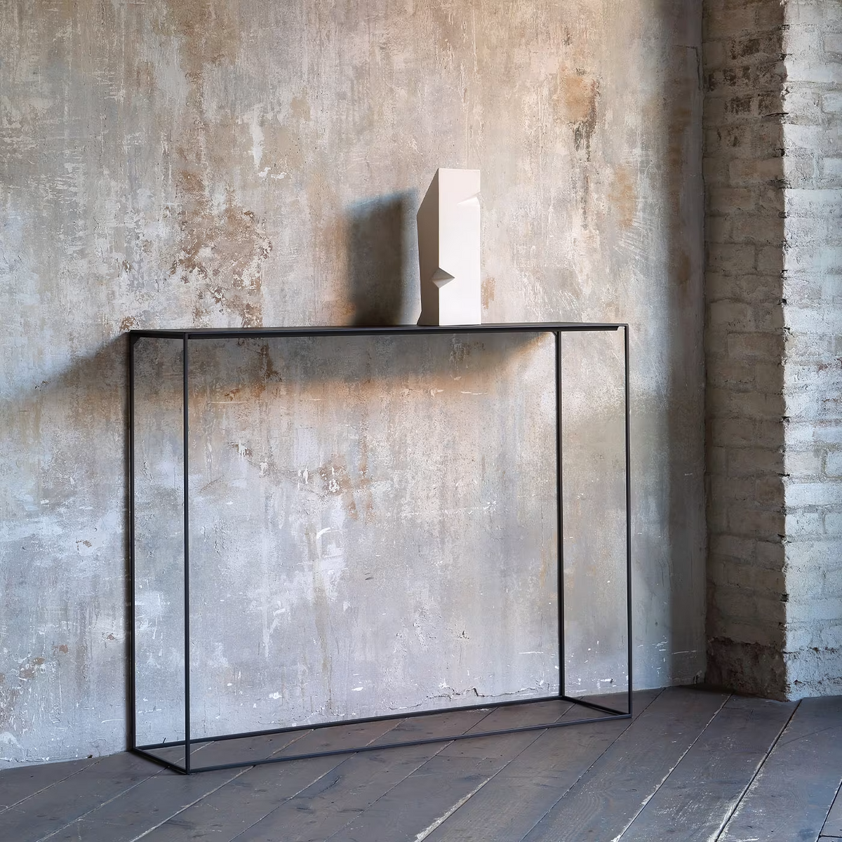 Slim irony console