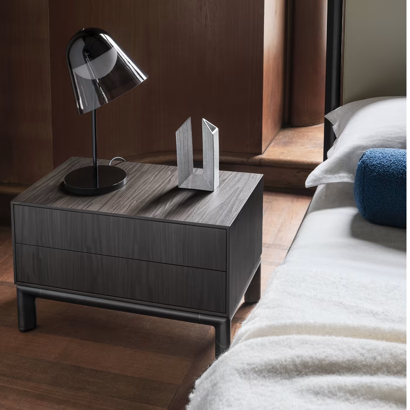 Frame bedside table