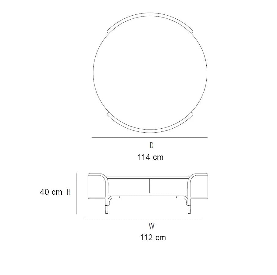 Detour coffee table