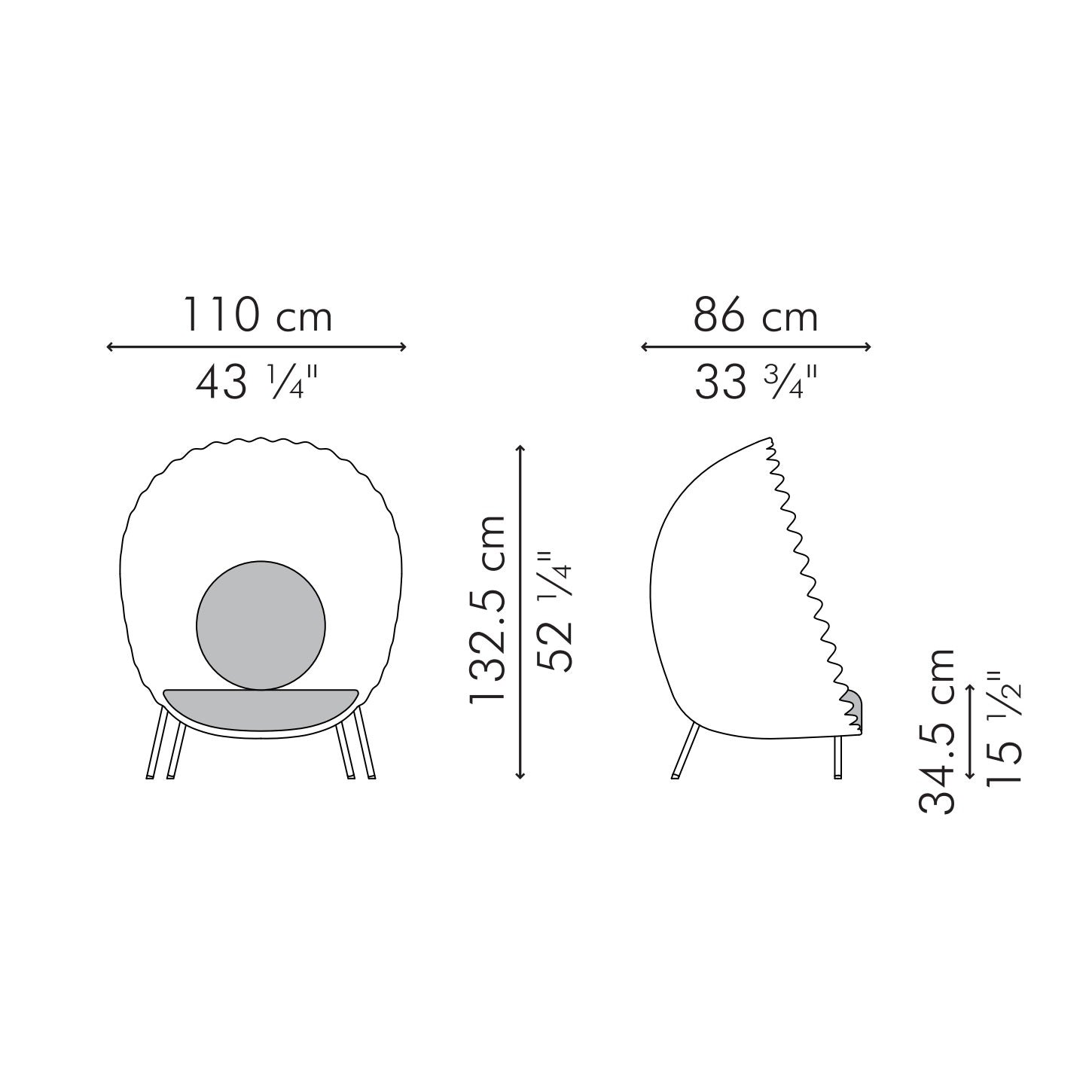 Palm Rest Chair