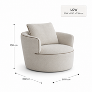 Lunara Swivel Chair