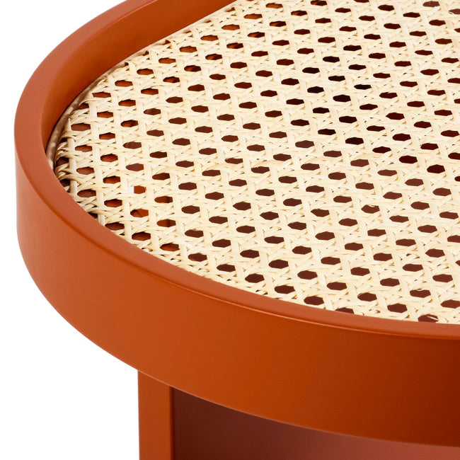 Piani steel blue side table