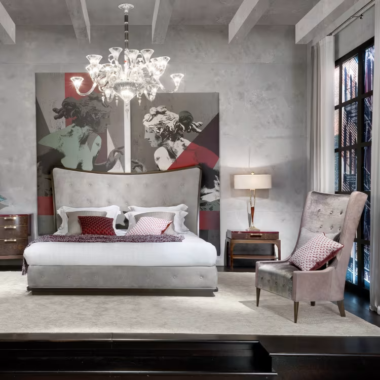 Shepherd gray bed