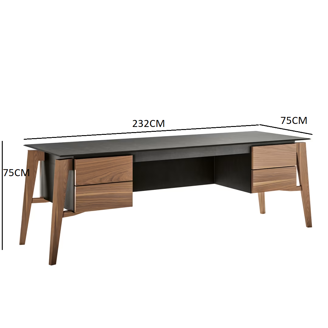 Naviglio 4-drawer desk