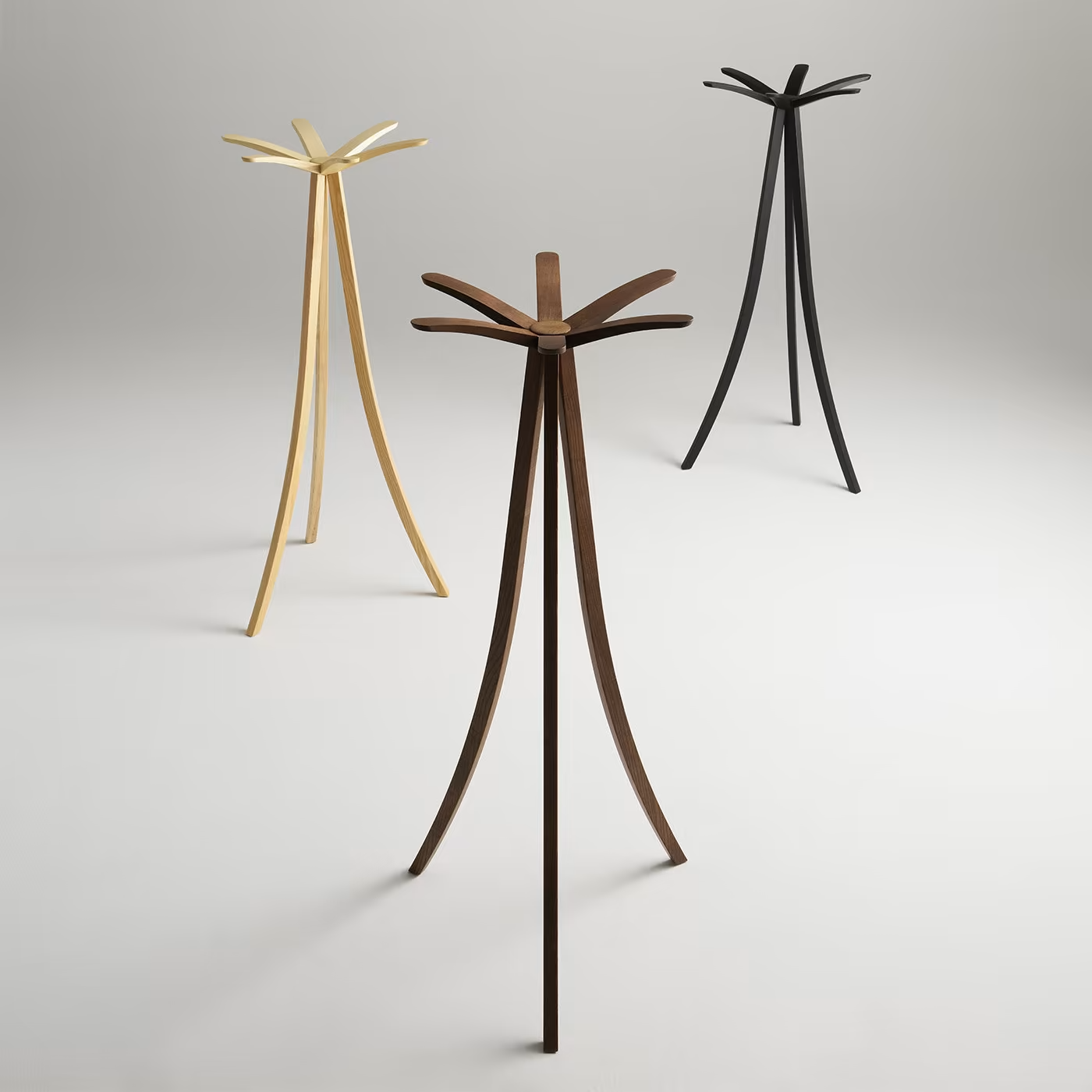 Daisy black coat rack