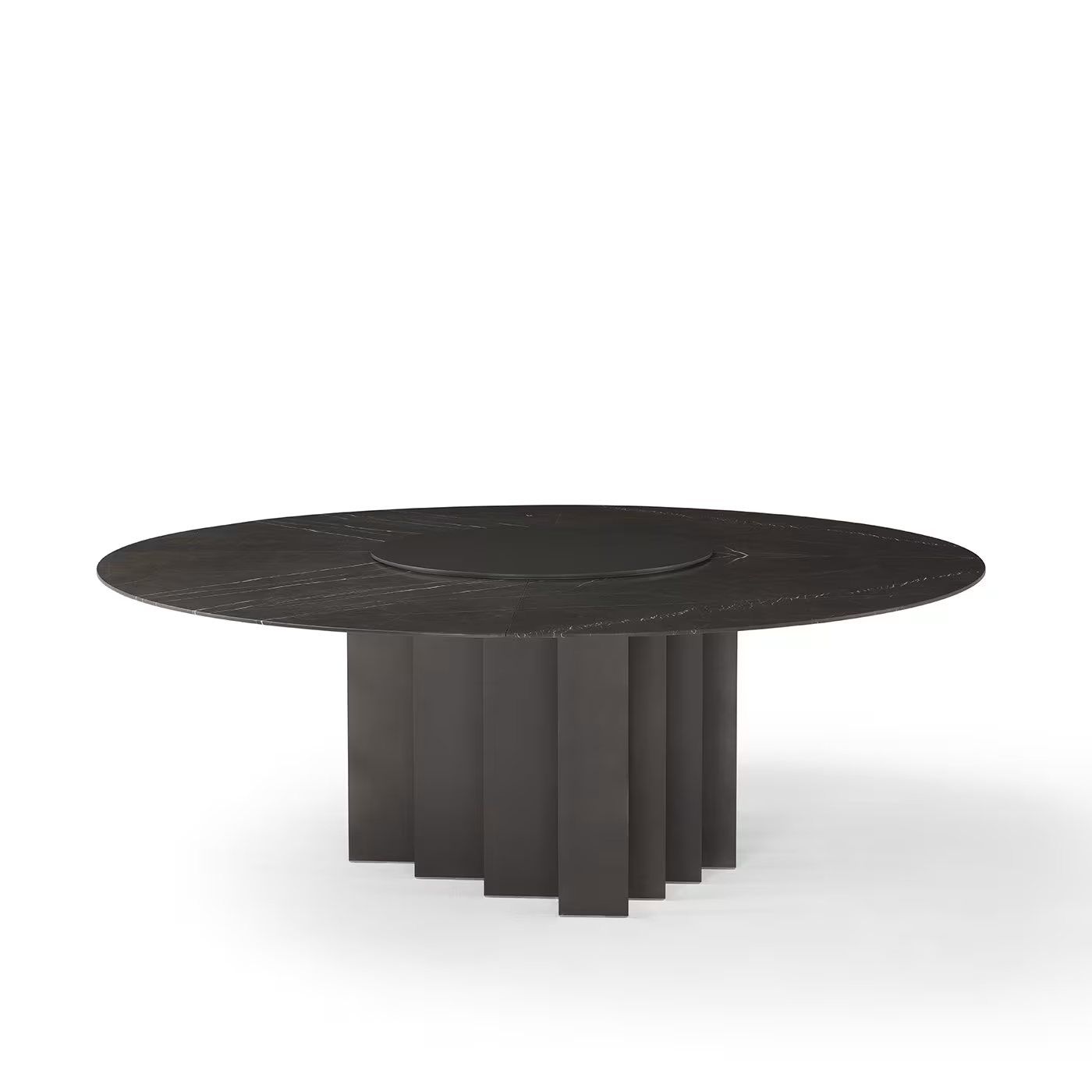 Exilis round dining table