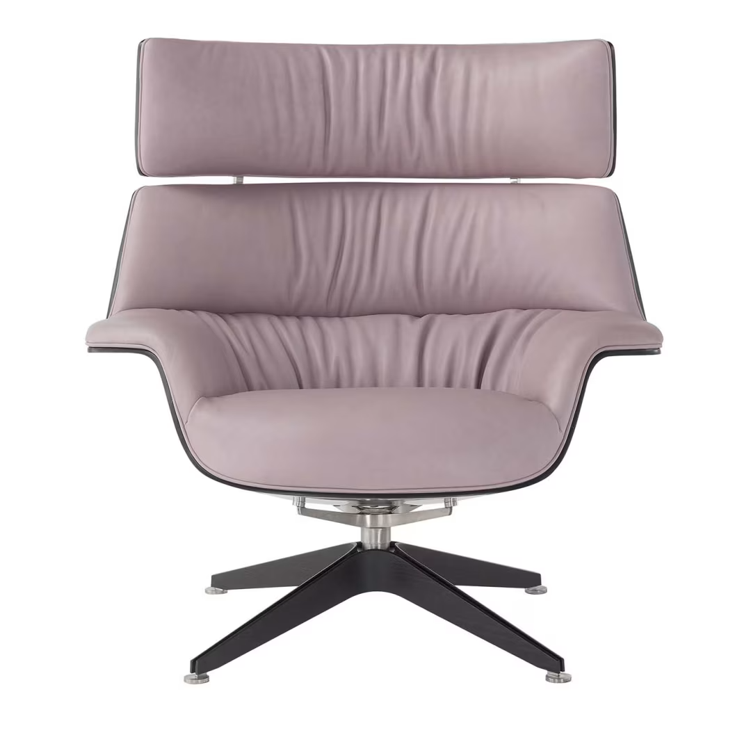 Saintluc coach lounge chair pink