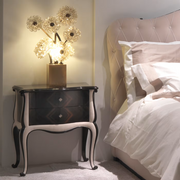 Ebony and cherry nightstand