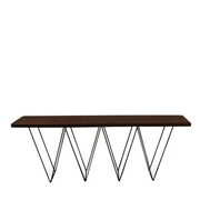 Geometric console