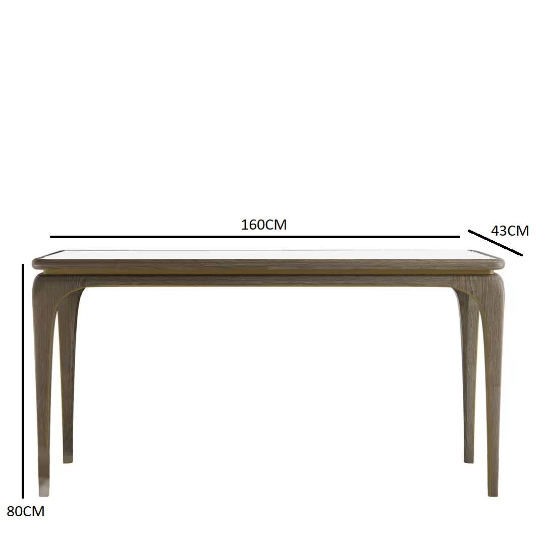 Beige console