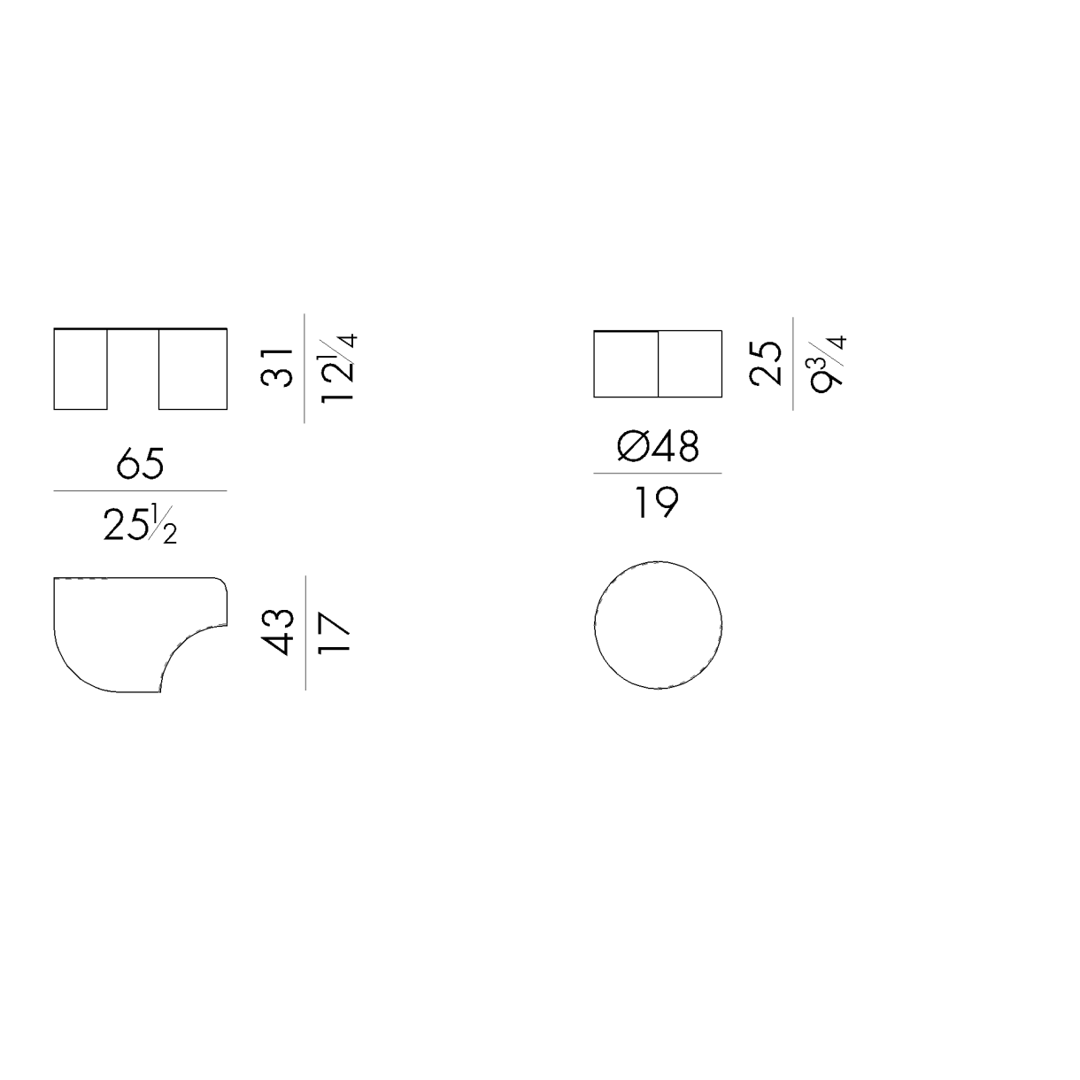 Elegant Metal Coffee Table Set