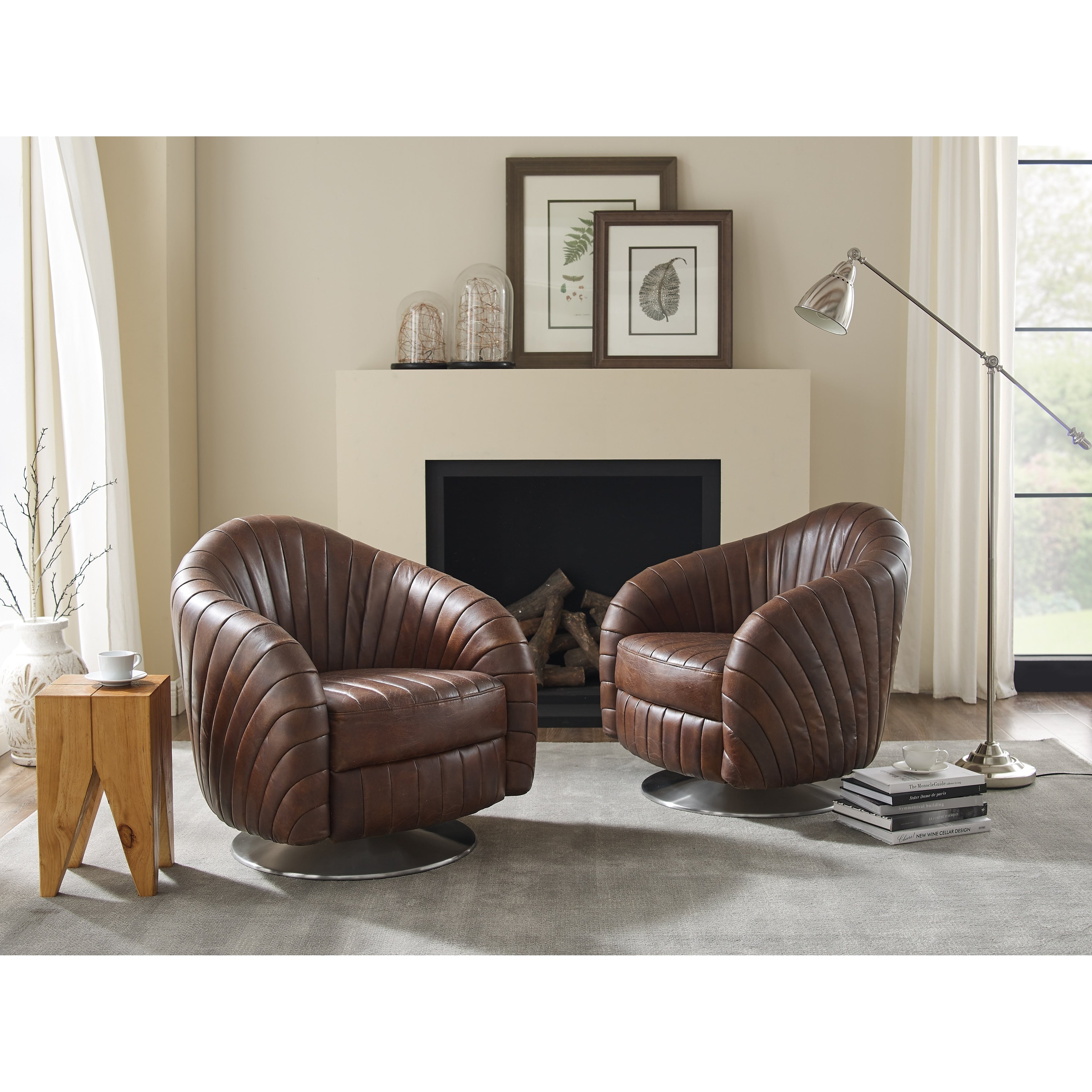 Distinctive leather chair