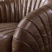 Distinctive leather chair