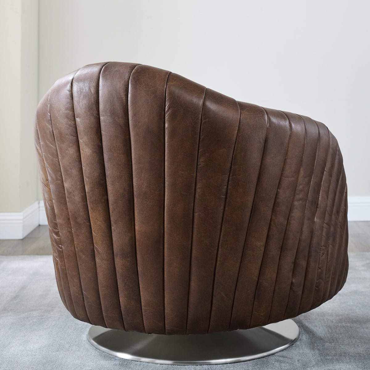 Distinctive leather chair