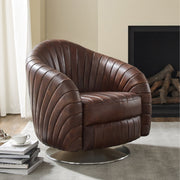 Distinctive leather chair