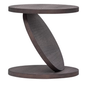 Match point mocha medium side table