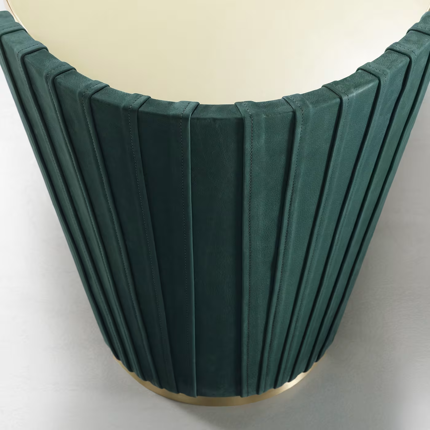 Oval wooden table