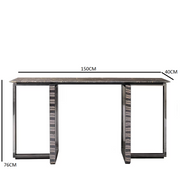 Frank port lorent marble console