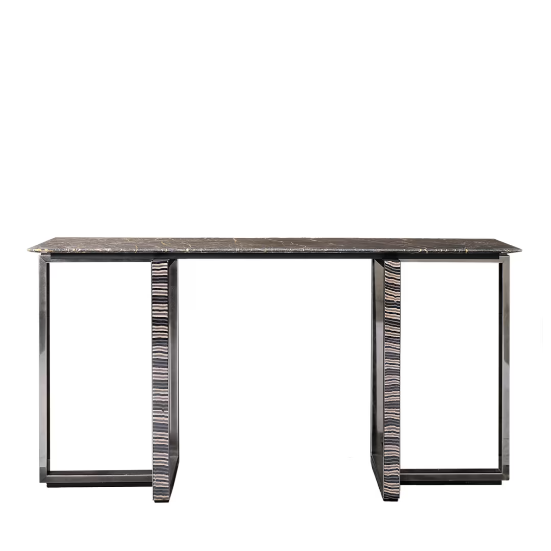 Frank port lorent marble console