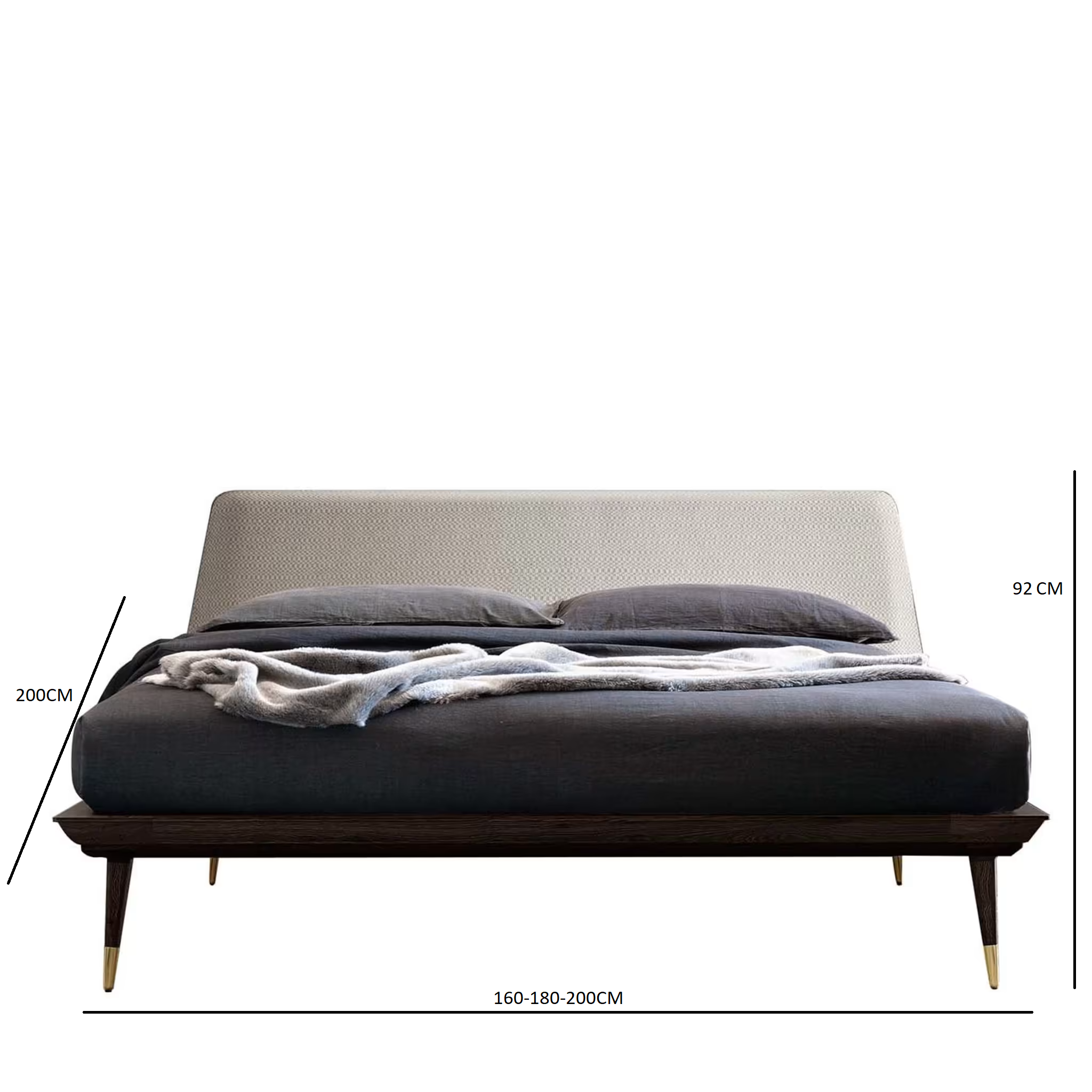 سرير بتصميم انيق فاخر 