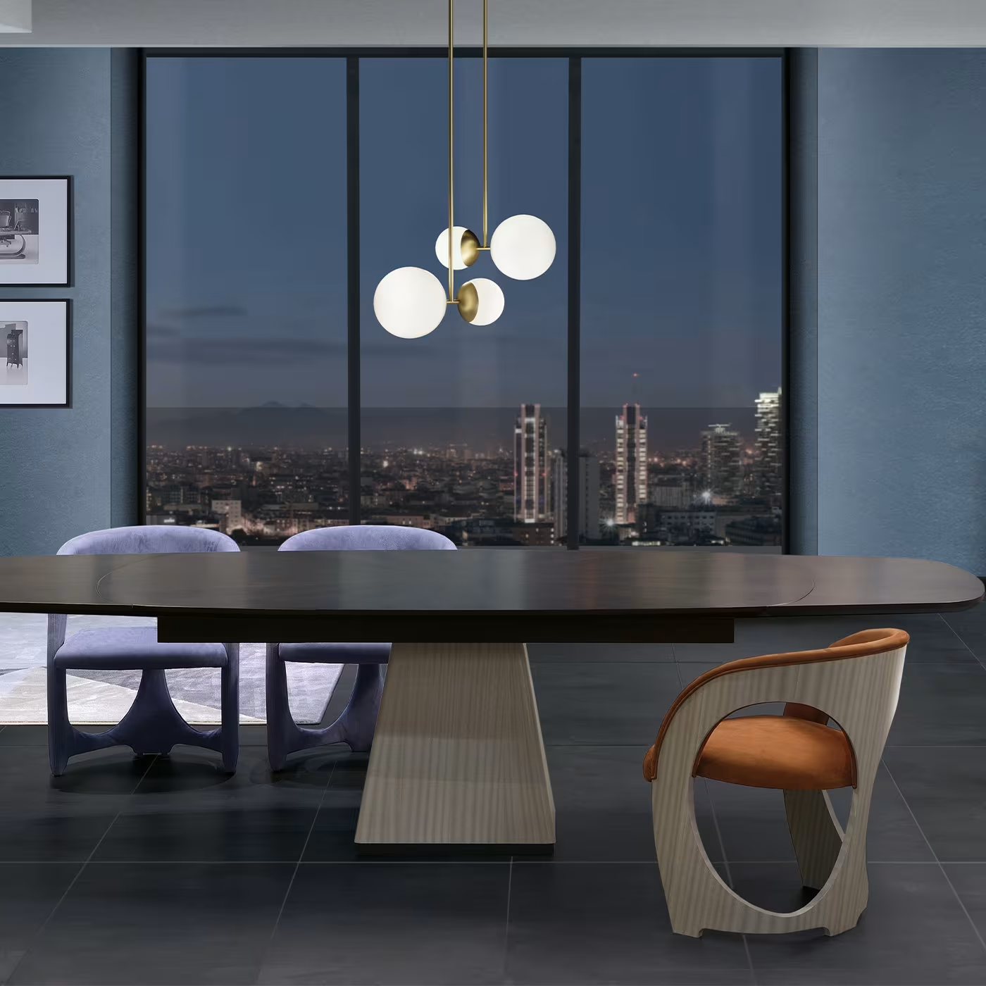 table with a distinctive elegant design
