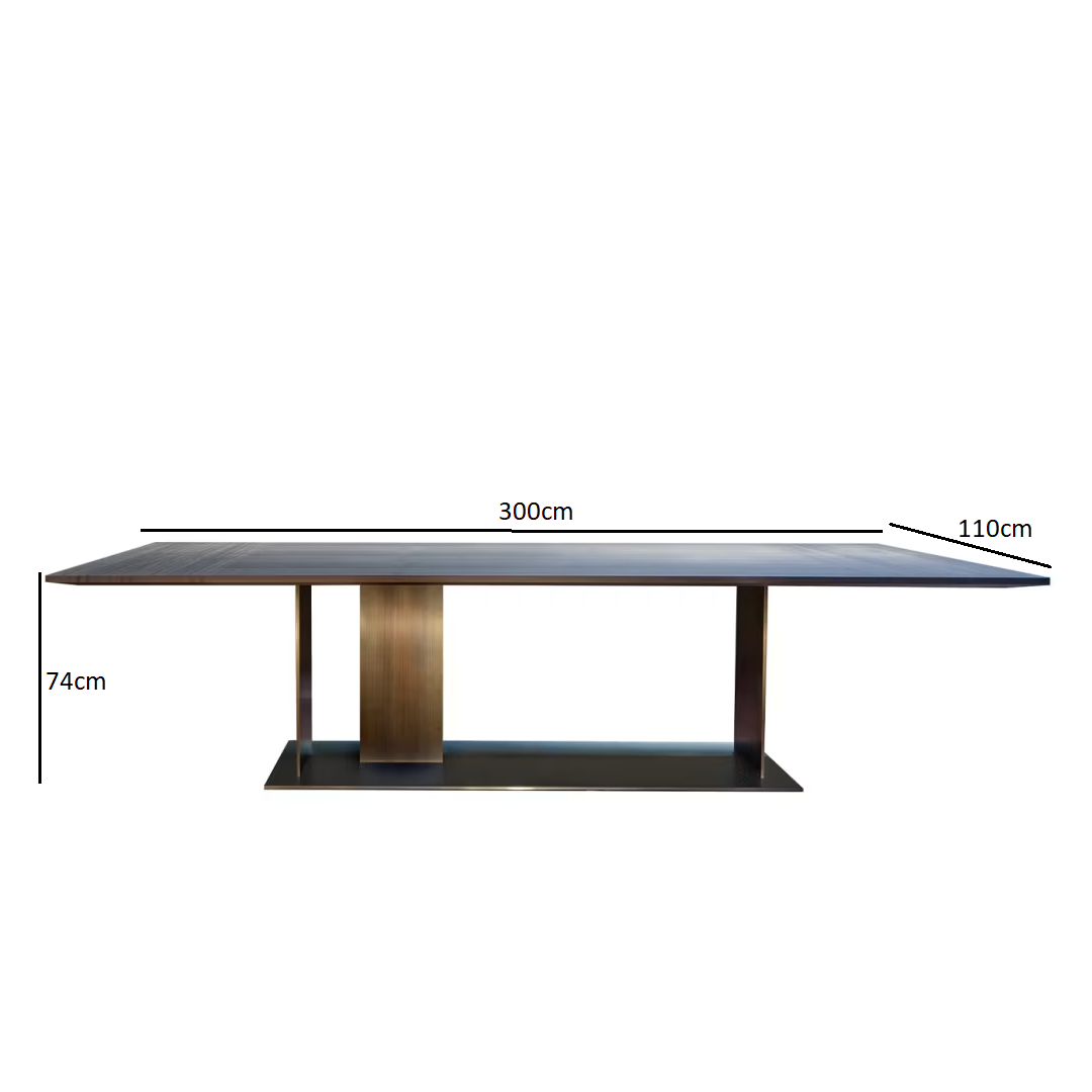 Berlino rectangular table