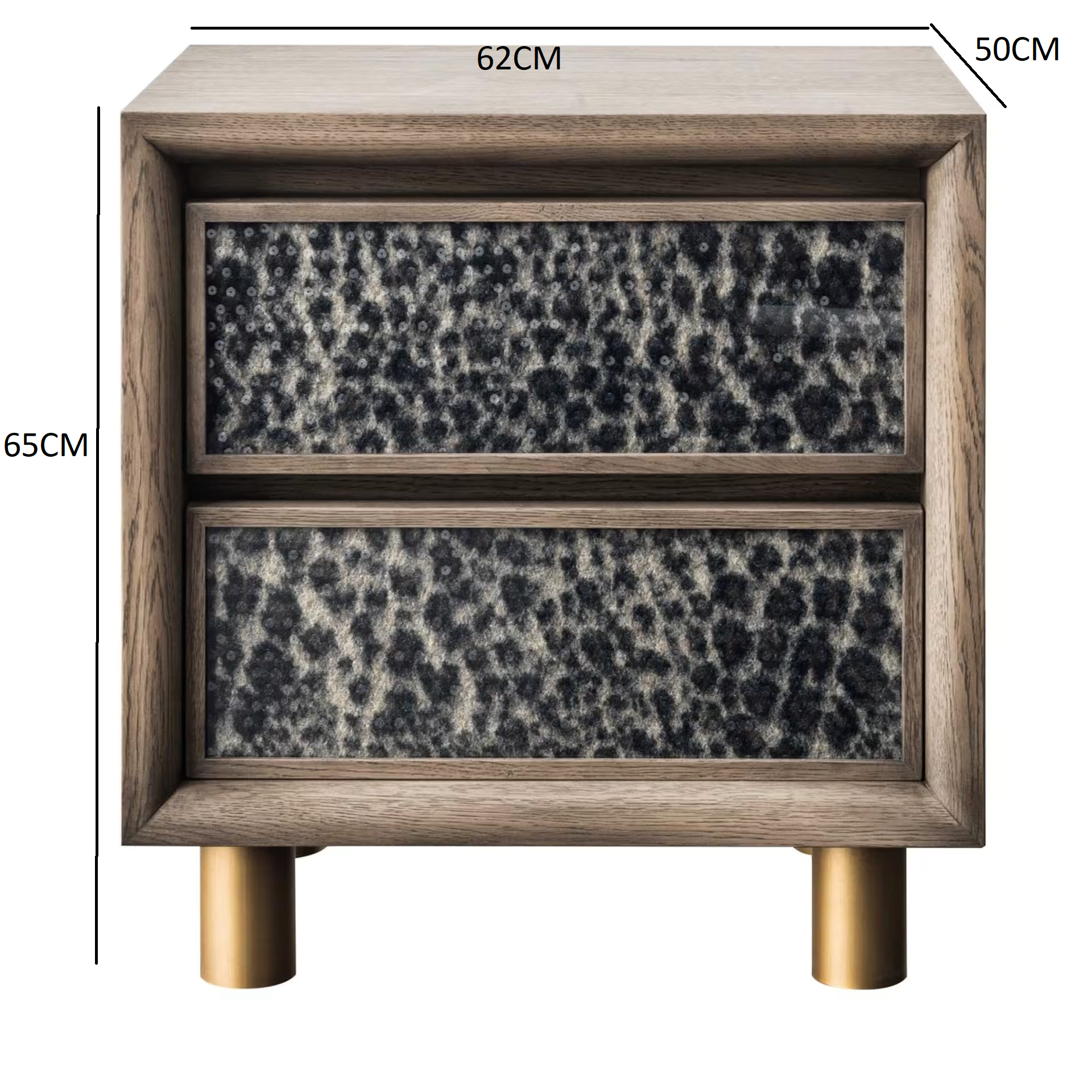 Roger safari nightstand