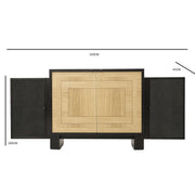 Golden midnight sideboard