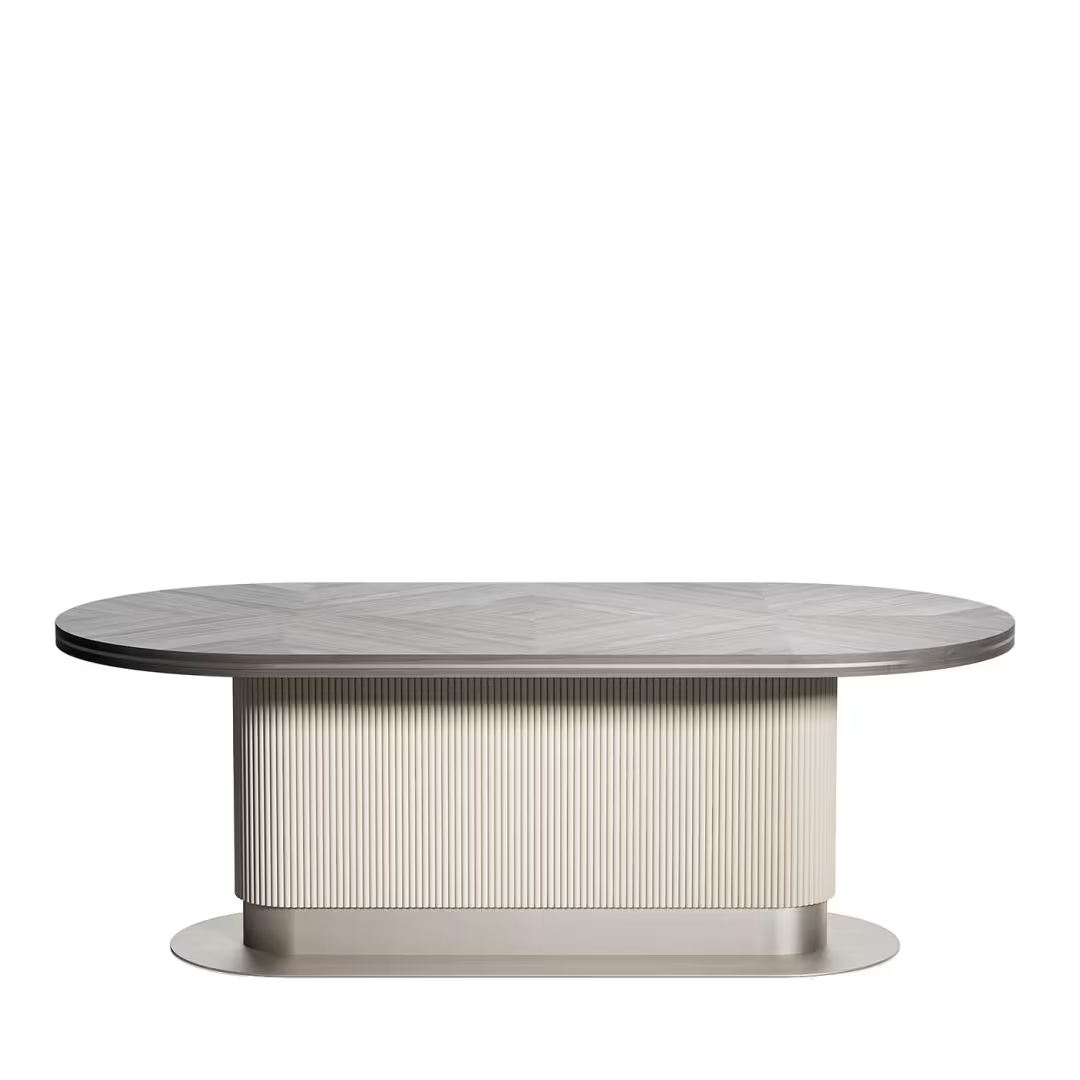 Cocoon oval dining table