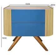 Alice wooden nightstand