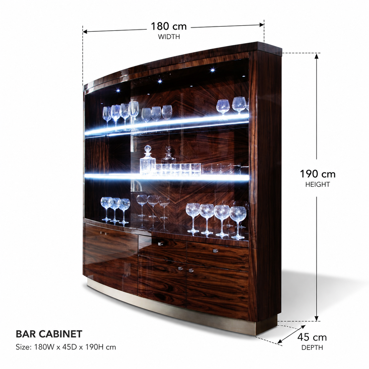 Montevero Bar Cabinet