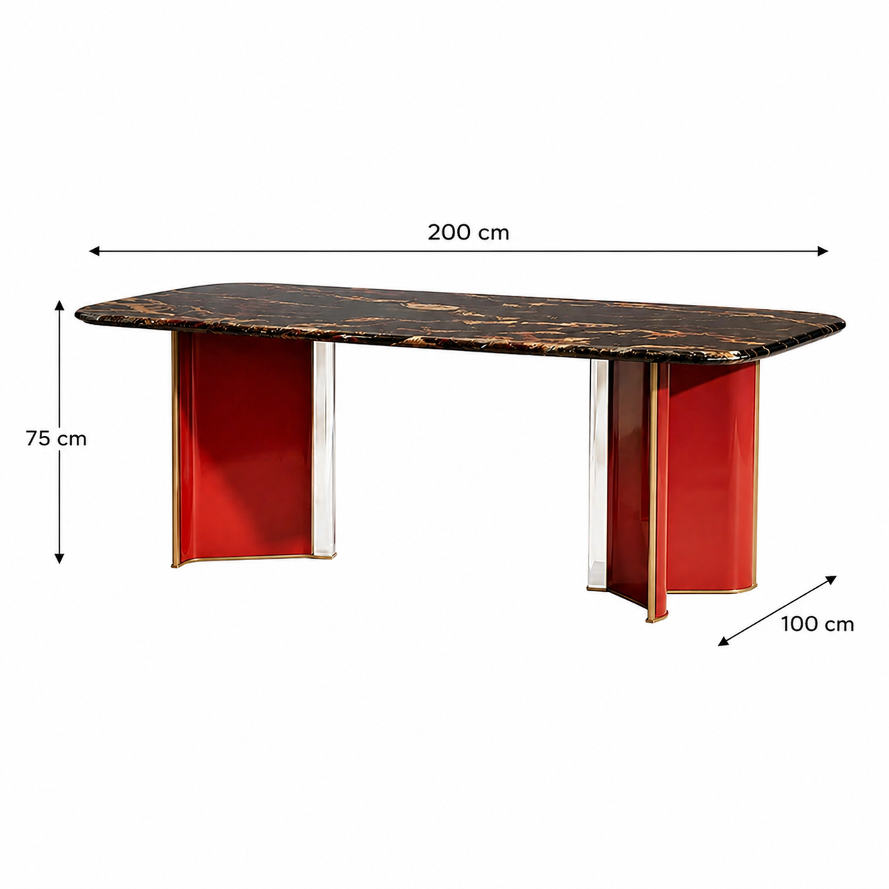 Imperio Rosso Table