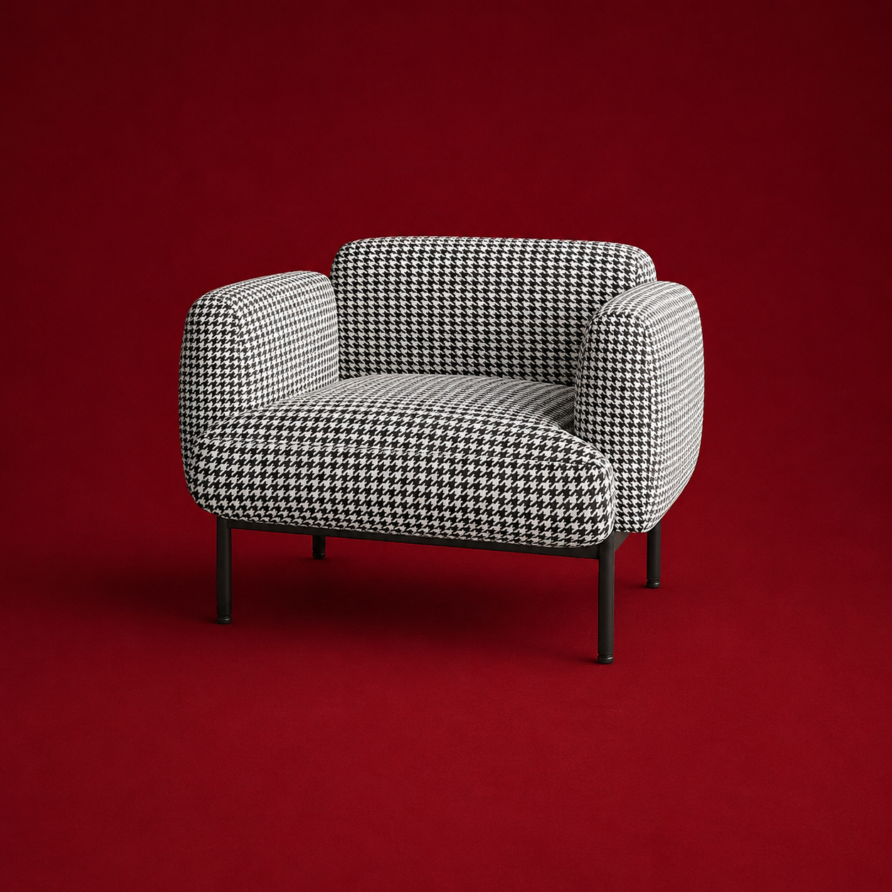 Black Leg Modern Chair
