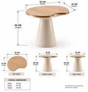 Elvano side table