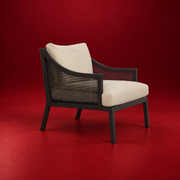 Armchair with distinctive design