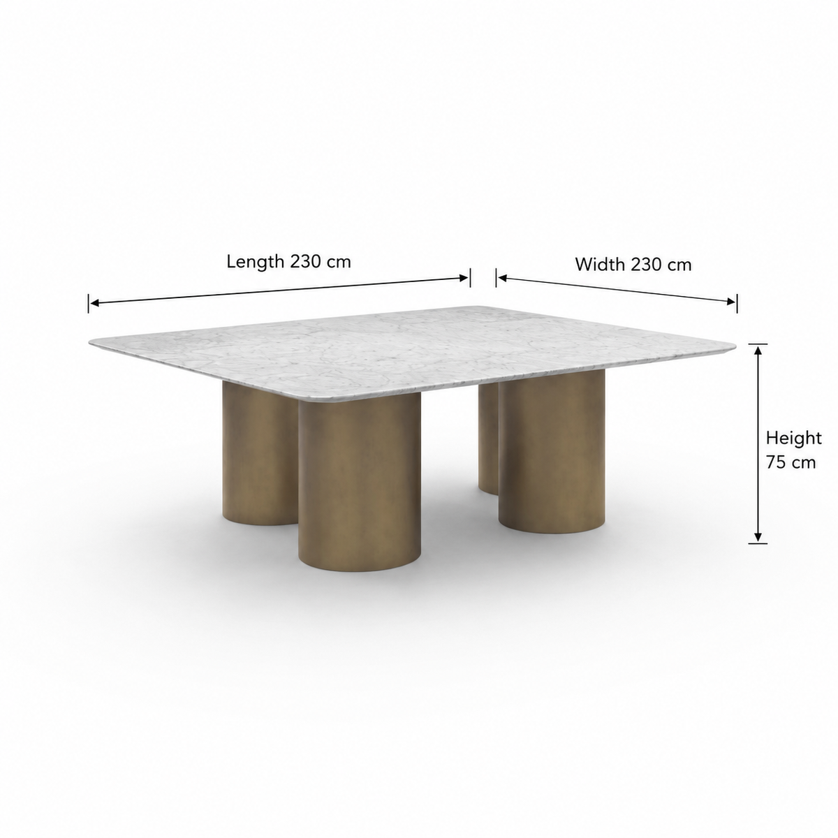 Cylindro Architectural Dining Table