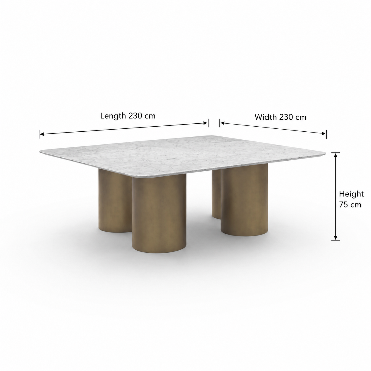 Cylindro Architectural Dining Table