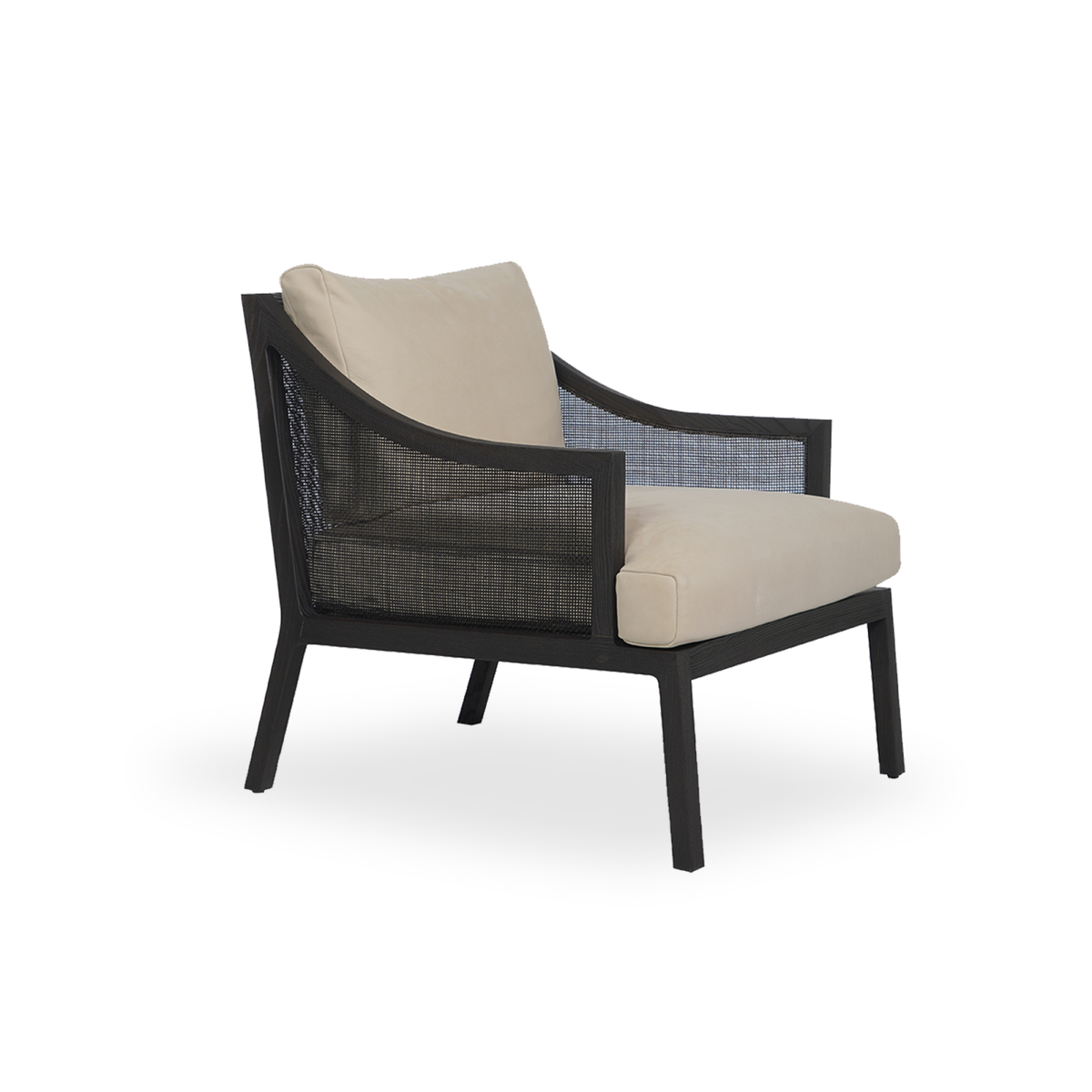 Armchair with distinctive design