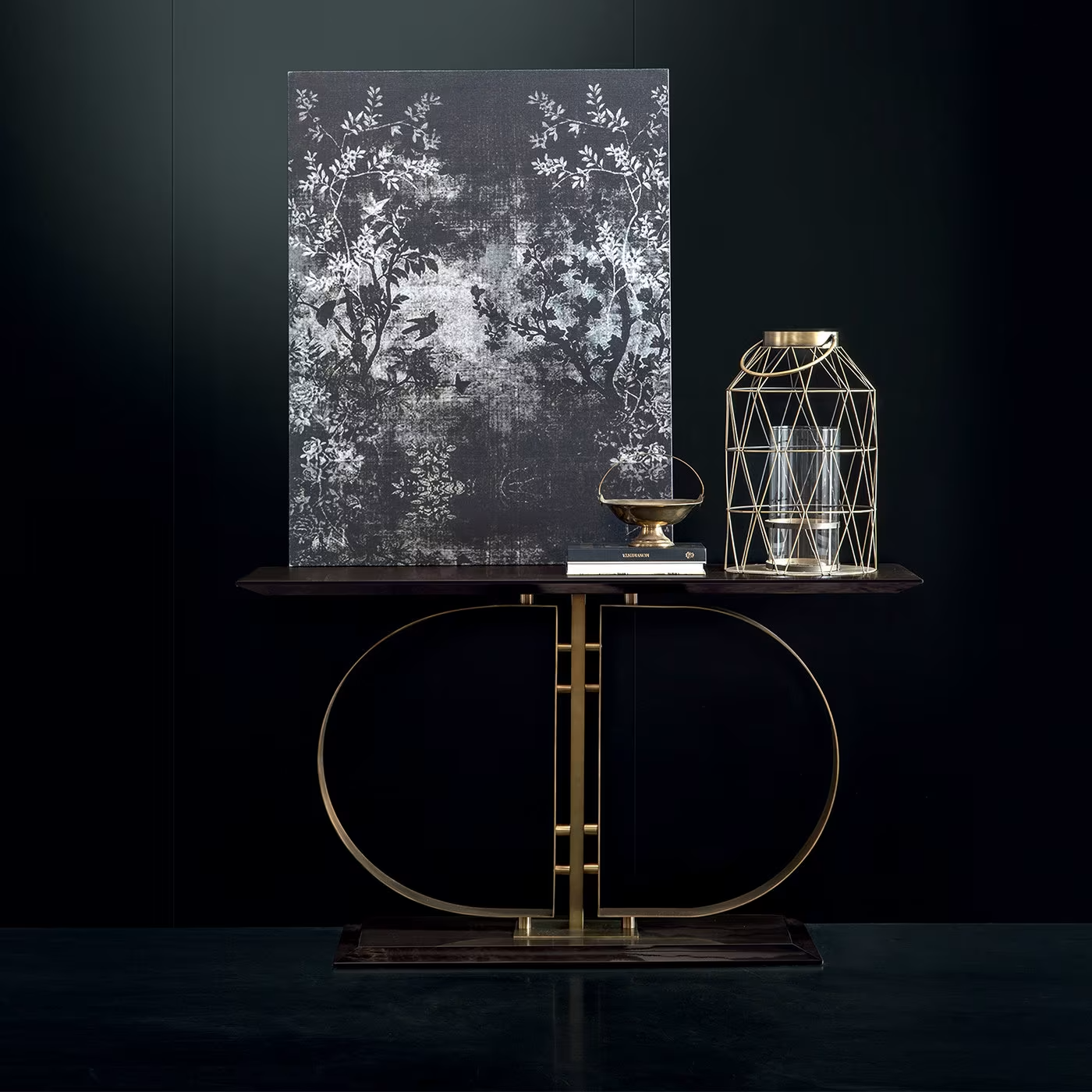 Monogram console